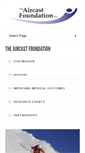 Mobile Screenshot of aircastfoundation.org